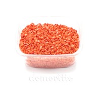 Грунт мелкий для декора оранжевый (350 гр)