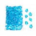 Кристаллы для декора голубые/синие, 300 гр