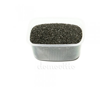 Песок флористический черный, 0,5-1 мм (330 гр)