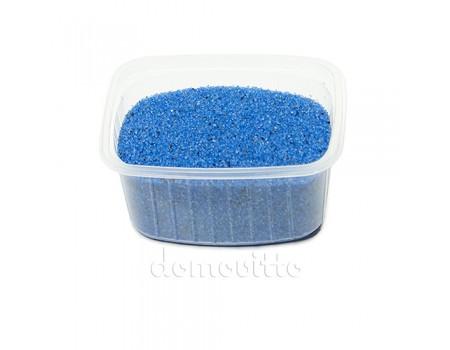 Песок флористический синий, 0,5-1 мм (330 гр)
