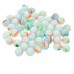 Стеклянные шарики марблс "Дымка белая", 250 гр