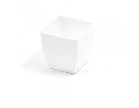 Мини-кашпо для композиций прямоугольное пластик, 7х7 см