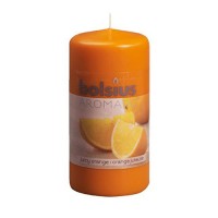 Свеча декоративная ароматическая "Апельсин", 6 х 12 см