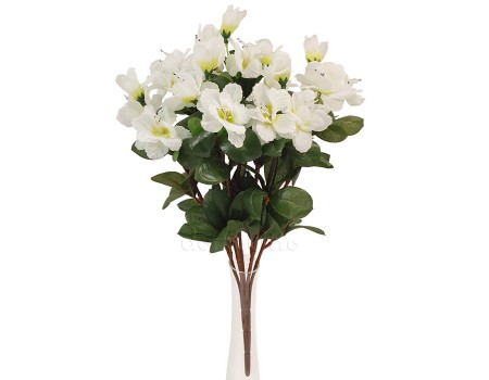 Искусственный цветок "Азалия белая", 40 см ✦ 101926