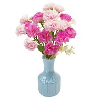 Гвоздики искусственные цветы, букет 28 см ✦ 103420