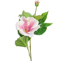 Искусственный цветок "Ветка гибискуса", 72 см. Разные цвета ✦ 103300