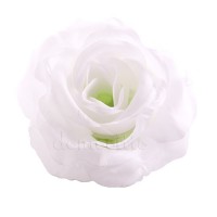 Искусственные цветы "Голова розы белая", d12 см ✦ 101937