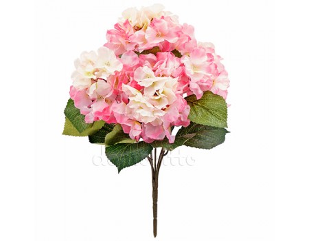 Гортензия искусственная розовая, 44 см