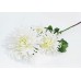 Искусственная хризантема белая, 90 см