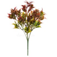 Растение искусственное "Фикус Бенджамина с кор. кончиками", 35 см ✦ 103317