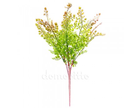 Искусственное растение "Кустик с коричневыми кончиками", 40 см ✦ 101392