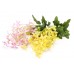 Кустик с мелкими цветочками, 40 см. Цвета: Желтый, Сиреневый, Розовый