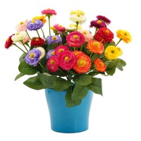 Искусственные цветы "Маргаритки", 30 см. Разные цвета ✦ 103336