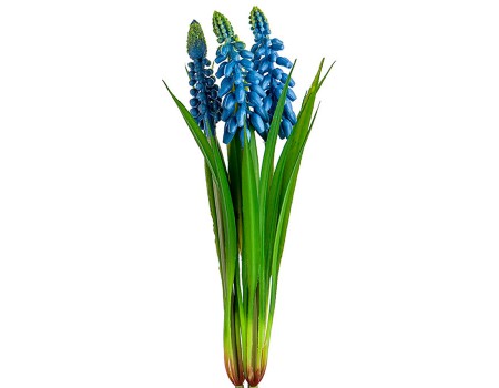 Искусственные цветы "Мускари", кустик 26 см ✦ 103295