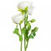 Ранункулюс с двумя цветками искусственный, 50 см. Разные цвета