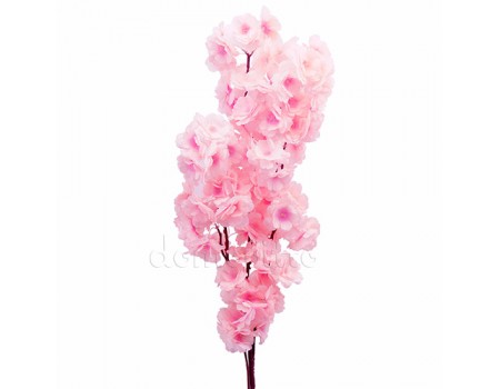 Сакура ветка искусственная розовая, 85 см