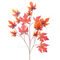 Осенняя ветка клена искусственная, 71 см ✦ 100815