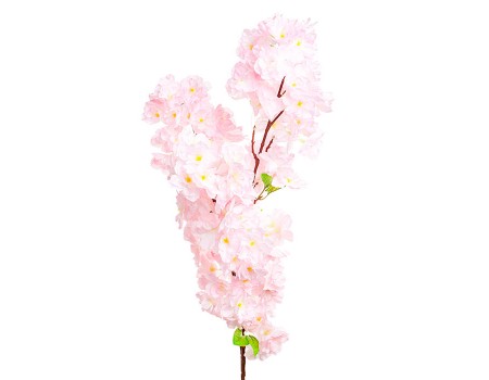 Яблоня, искусственная ветка цветущая, 110 см. Цвета: Белый, Розовый ✦ 103326
