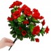 Цветок искусственный "Азалия красная"