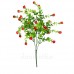 Цветок искусственный "Барвинок красный", 35 см