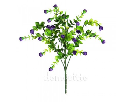 Цветок искусственный "Барвинок синий", 35 см