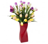 Искусственные цветы "Крокусы трехцветные", 38 см ✦ 103428