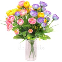 Искусственные цветы "Лютики", 36 см. Разные цвета ✦ 102308