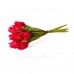 Тюльпаны искусственные букет, 27 см. Цвет: Красный