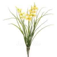Искусственные полевые цветы желтые, 45 см ✦ 101949