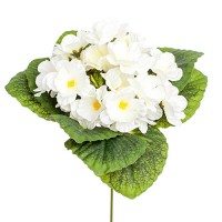 Искусственные цветы "Фиалки белые", 28 см ✦ 102718