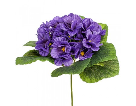 Цветы искусственные "Фиалки фиолетовые"