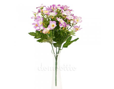 Искусственные цветы "Фиалки", букет 30 см ✦ 101697