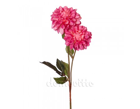 Георгин искусственный розовый, 65 см