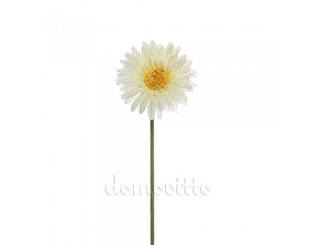 Искусственный цветок "Гербера белая", 50 см ✦ 100284