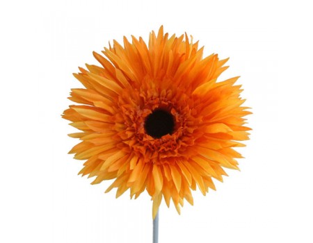 Искусственный цветок "Гербера оранжевая", 47 см ✦ 101548