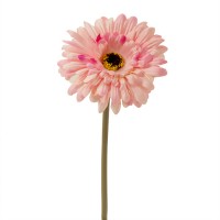 Искусственный цветок "Гербера розовая", 10х32 см ✦ 103555