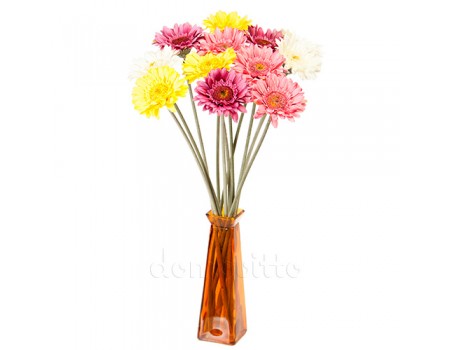 Искусственные цветы Герберы, 45 см. Разные цвета ✦ 101693