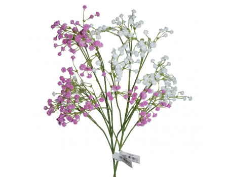 Искусственные цветы "Гипсофила белая/розовая", 50 см ✦ 103477