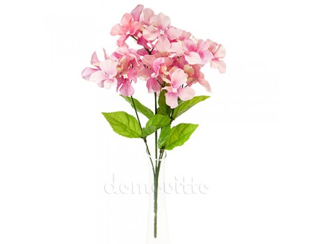 Гортензия искусственная розовая, 36 см