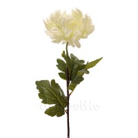 Хризантема искусственная белая, 83 см ✦ 101951