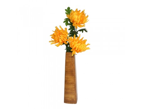 Искусственная хризантема желтая, 65 см