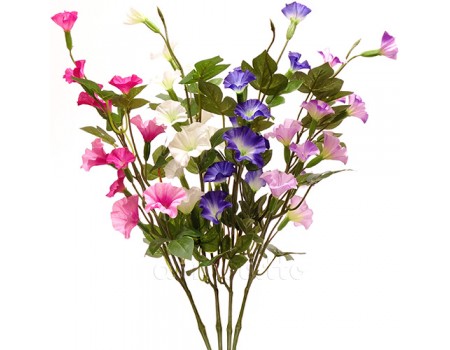 Искусственные цветы "Ипомея", 60 см. Разные цвета ✦ 102463