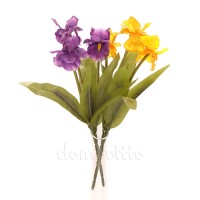 Искусственный цветок "Ирис мини", 30 см ✦ 101953