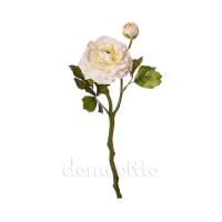 Искусственный цветок "Камелия белая", 36 см ✦ 10055