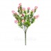 Цветок искусственный "Камнеломка розовая", 32 см