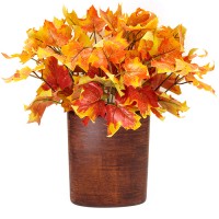 Осенний декор "Клен оранжевый", 25 см ✦ 103578