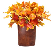 Осенний декор "Клен оранжевый", 25 см ✦ 103578