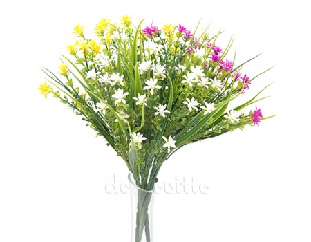 Искусственные цветы полевые, 28 см. Разные цвета ✦ 101393