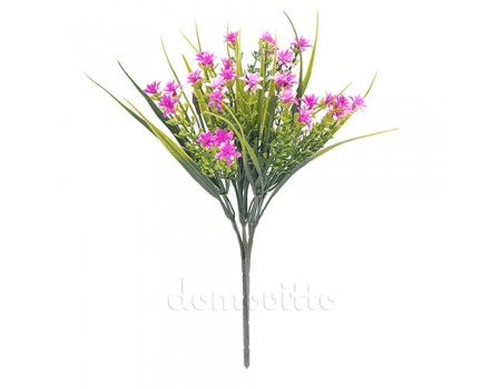 Кустик искусственный "Полевые цветы", 28 см 