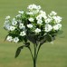 Кустик с мелкими цветами, 25 см. Цвета: Белый, Сиреневый